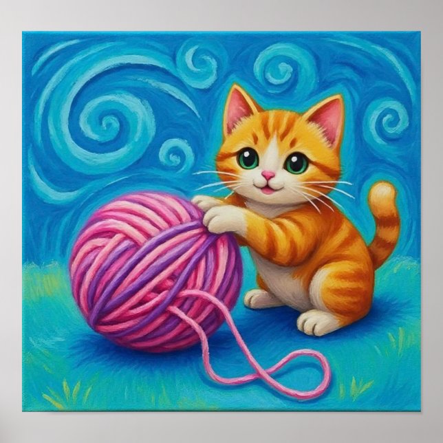 Die KatzenMeow Poster (Vorne)