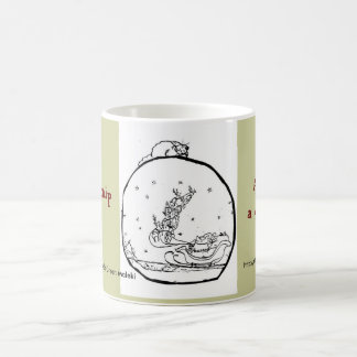 Die Katzenminzen-Papiere:  Fröhliche Katzenminze Kaffeetasse