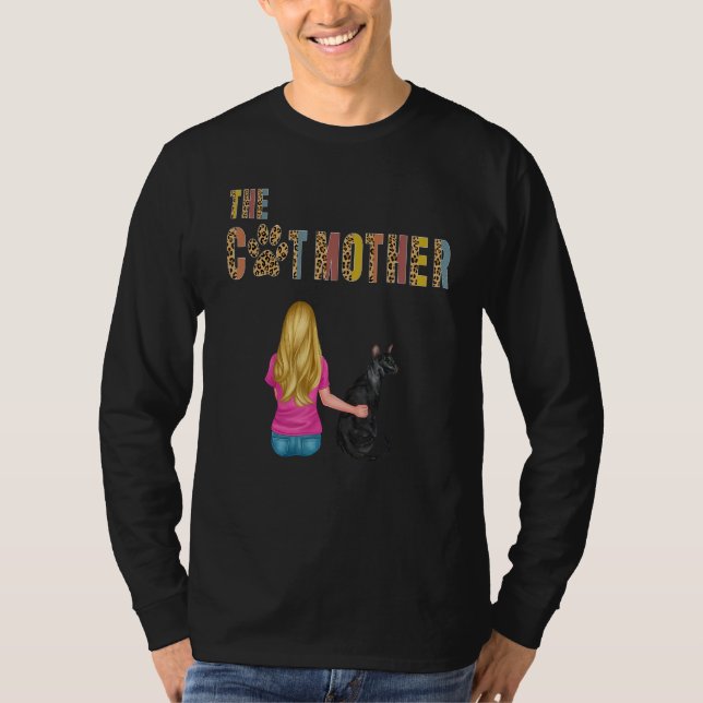 Die Katzenmutter Sphynx Katze   Kätzchen Mutter Ka T-Shirt (Vorderseite)