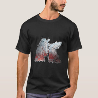 Die Kelpies Falkirk Schottland Vereinigtes Königre T-Shirt