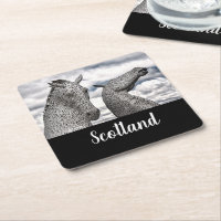 Die Kelpies in Falkirk in Schottland