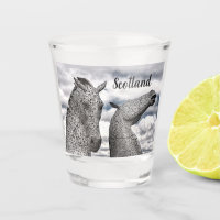 Die Kelpies in Falkirk in Schottland