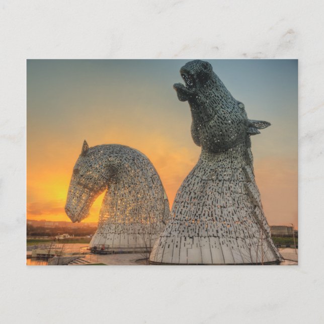 Die Kelpies Postkarte (Vorderseite)