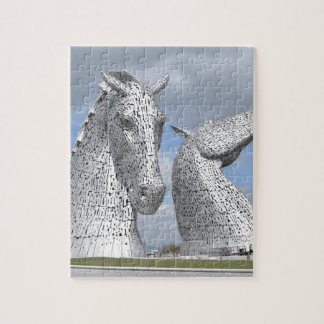 die Kelpies, Schneckenpark, Falkirk, Schottland