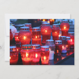 Die Kerzenleuchte Einladung