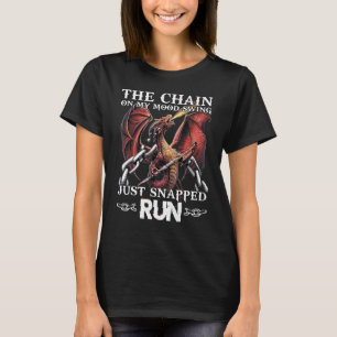 Die Kette auf meinem Stimmungsschwung, gerade abge T-Shirt