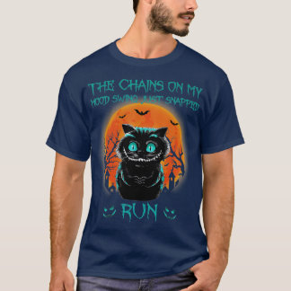 Die Ketten auf meinem Stimmungsschwung, gerade ges T-Shirt