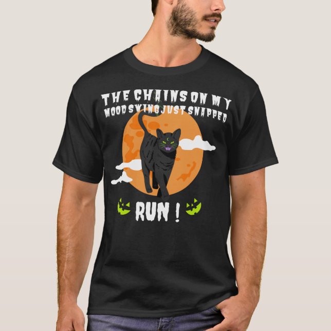 Die Ketten auf meinen Stimmungsschwänzen, die gera T-Shirt (Vorderseite)