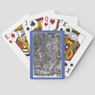Die Keuchen des Schicksals Spielkarten