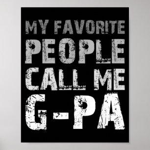 Die Kids nennen mich G-Pa Cool Gpa Poster