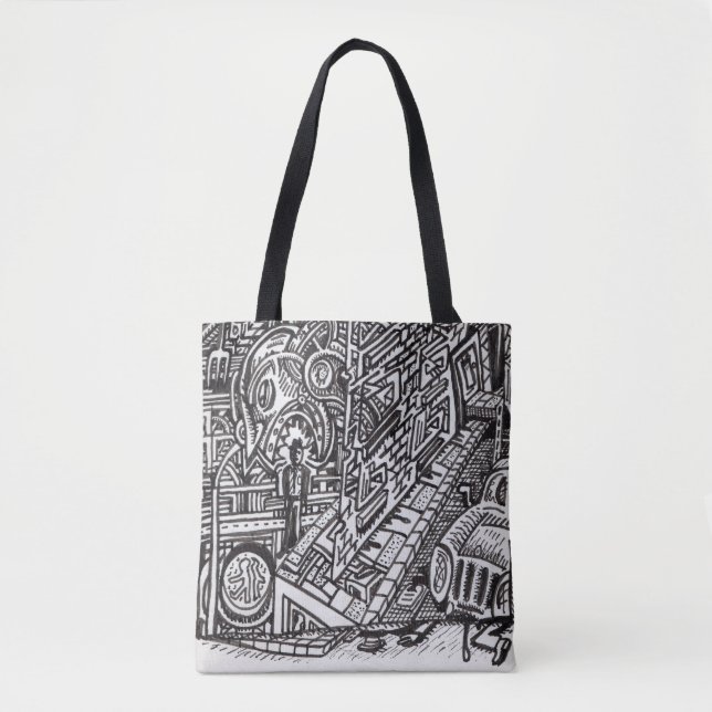 Die Kiefer des Schicksals Tasche (Vorderseite)