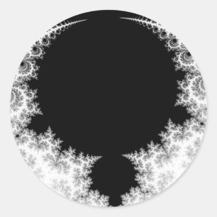 Die Kiefern Runder Aufkleber