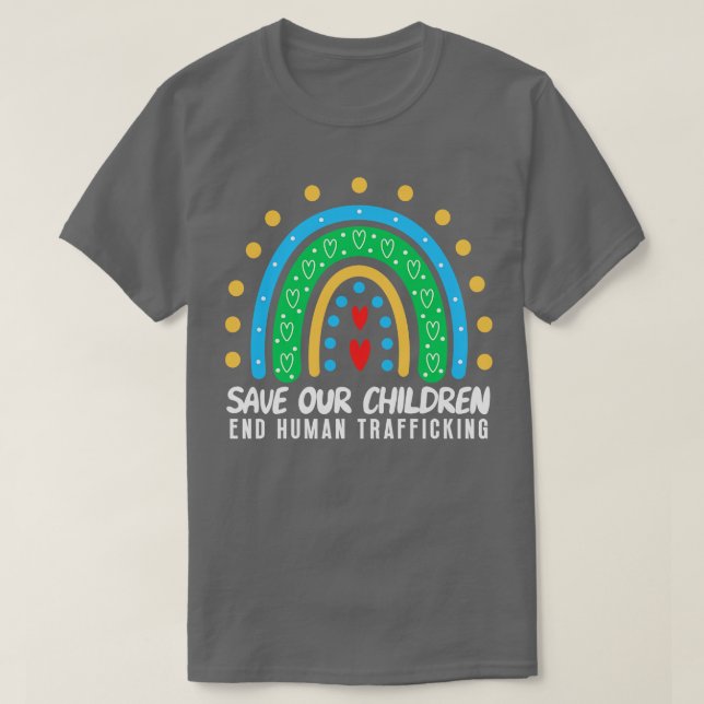 Die Kinder gerettet T-Shirt (Design vorne)