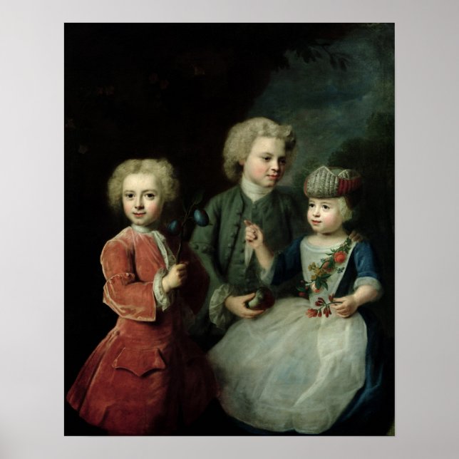 Die Kinder von Stadtrat Barthold Poster (Vorne)