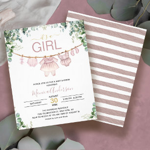 Die Kinderdusche in Pink-Boho ist eine tolle Geleg Flyer