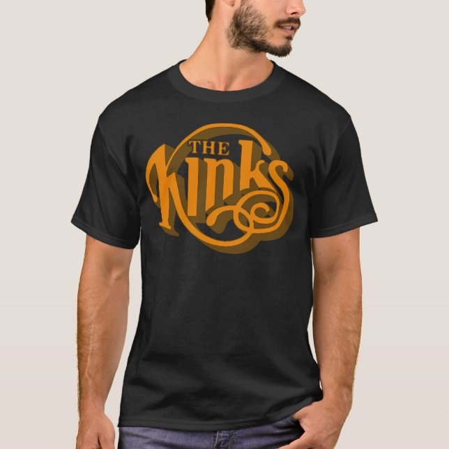 Die Kinks Vintag T-Shirt (Vorderseite)