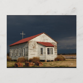 Die Kirche bei Frogmore Plantation [Postcard] Postkarte