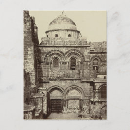 Die Kirche des Heiligen Sepulchers in Jerusalem Postkarte