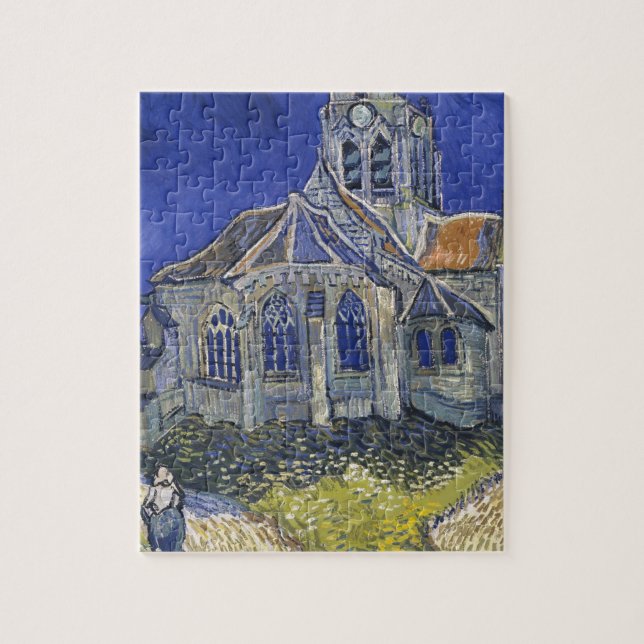 Die Kirche in Auvers durch Vincent van Gogh (Vertikal)