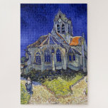 Die Kirche in Auvers, Van Gogh<br><div class="desc">Vincent Willem van Gogh (30. März 1853 - 29. Juli 1890) war ein niederländischer postimpressionistischer Maler, der zu den berühmtesten und einflussreichsten Persönlichkeiten in der Geschichte der Western-Kunst zählt. In etwas mehr als einem Jahrzehnt schuf er etwa 2100 Kunstwerke, darunter etwa 860 Ölgemälde, die größtenteils aus den Jahre seines Lebens....</div>