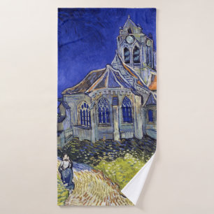 Die Kirche in Auvers, Van Gogh Badehandtuch