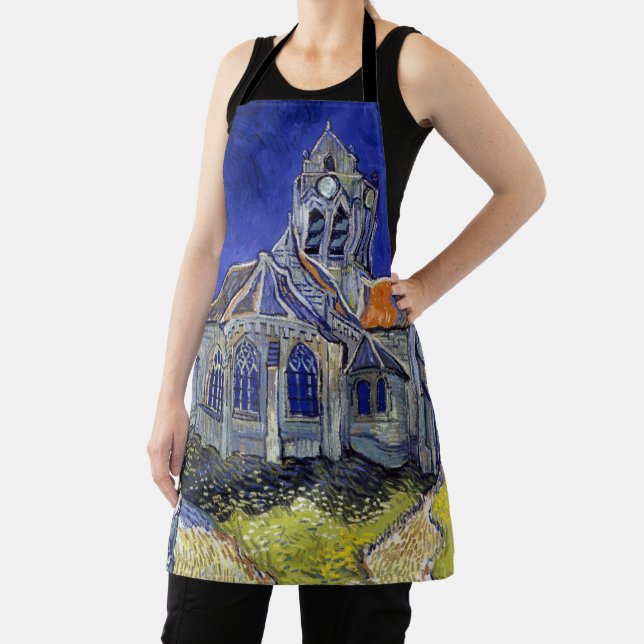 Die Kirche in Auvers, Van Gogh Schürze (InSitu)