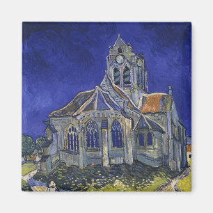 Die Kirche in Auvers von Vincent van Gogh Magnet