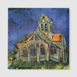 Die Kirche in Auvers von Vincent van Gogh Magnet<br><div class="desc">Die Kirche von Auvers (1890) von Vincent van Gogh ist ein Vintager Post-Impressionismus feiner Kunst architektonische religiöse Malerei. Eine Frau, die auf einem Weg zur Dorfkapelle spaziert, mit schönen Buntglasfenstern. Eine Szene der Alltagsarchitektur. Über den Künstler: Vincent Willem van Gogh (1853-1890) war ein postimpressionistischer Maler, dessen Werk besonders für seine...</div>