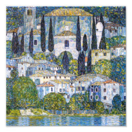 Die Kirche in Cassone | Gustav Klimt | Poster
