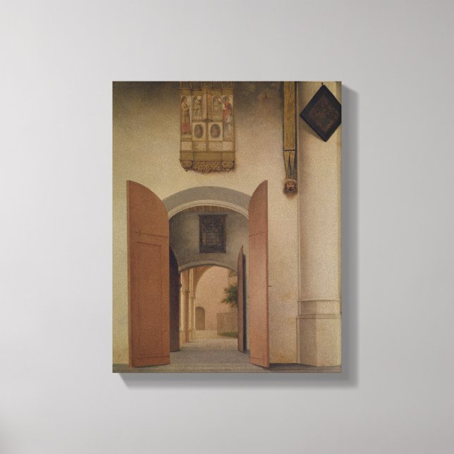 Die Kirche St. Laurens, Alkmaar, 1661 Leinwanddruck (Vorderseite)