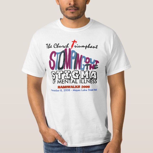 Die Kirche triumphierend - NAMIWalks 2008 T-Shirt (Vorderseite)