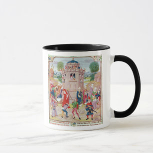 Die Kirche unter Angriff von den Häretikern, Tasse