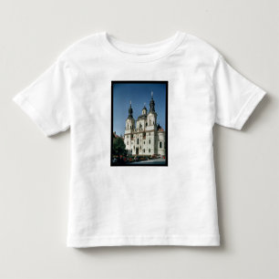 Die Kirche von Sankt Nikolaus, errichtet 1703-61 Kleinkind T-shirt