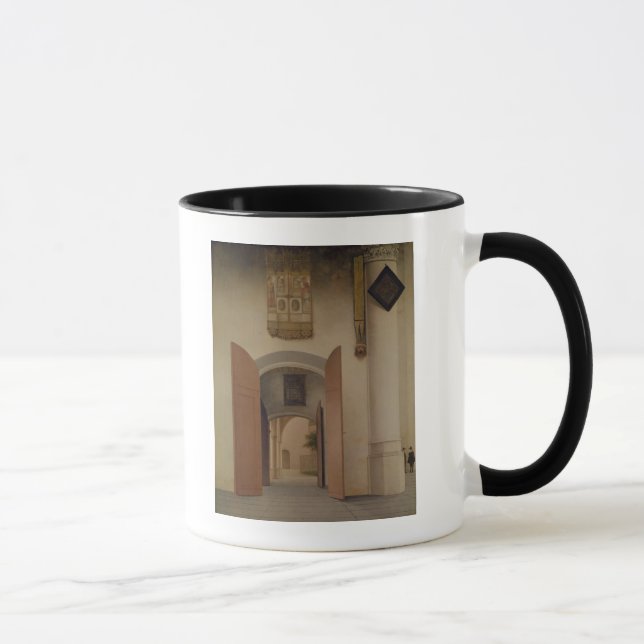 Die Kirche von St. Laurens, Alkmaar, 1661 Tasse (Rechts)