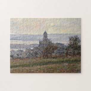 Die Kirche von Vetheuil Monet Frische Pasta machen