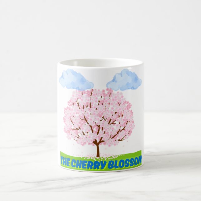 die Kirschblüte Tasse (Mittel)