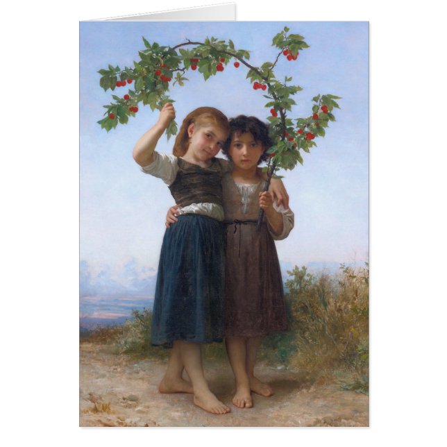 Die Kirschniederlassung durch Bouguereau (Vorne)