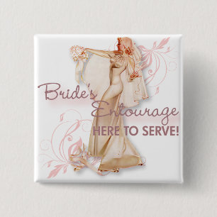 Die Kitsch Bande: Brautgefolge! Button