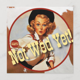 Die Kitsch Bitsch : Cowgirl Noch Nicht Verheiratet Einladung