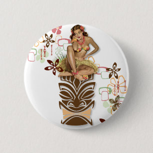 Die Kitsch BItsch : Hula Hips! Button