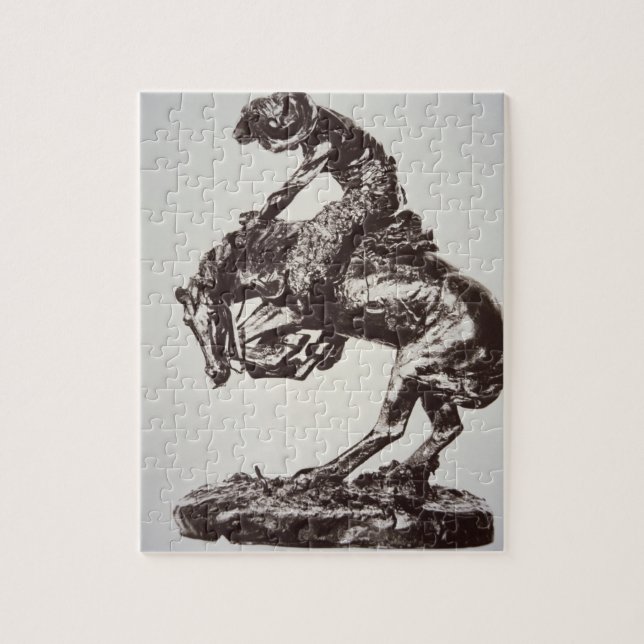 Die Klapperschlange, 1905 (Bronze) (b/w Foto) (Vertikal)