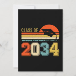 Die Klasse 2034 wächst mit dem ich vor dem Abschlu Einladung
