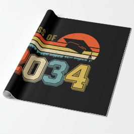 Die Klasse 2034 wächst mit dem ich vor dem Abschlu Geschenkpapier