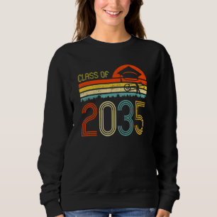 Die Klasse 2035 wächst mit dem ich vor dem Abschlu Sweatshirt