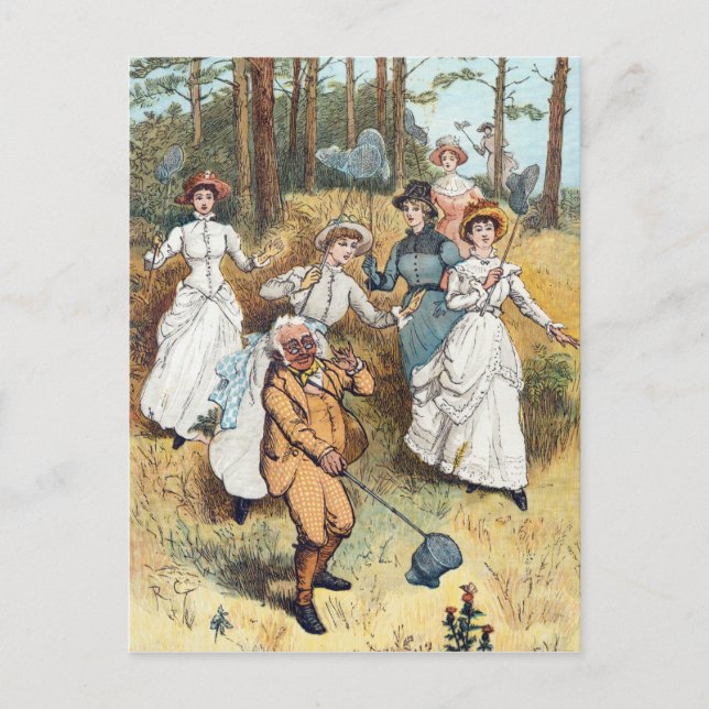 Die Klasse des Professors Postkarte (Vorderseite)