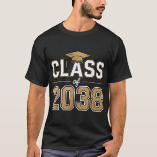 Die Klasse von 2038 wächst mit mir am ersten Tag T-Shirt