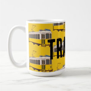 Die klassische Tasse Lissabon Tram 28