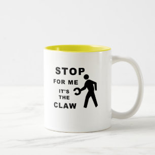 die Klaue Zweifarbige Tasse
