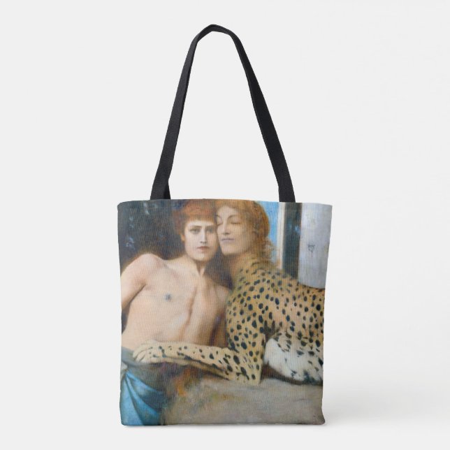 Die Kleider, Fernand Khnopff Tasche (Rückseite)