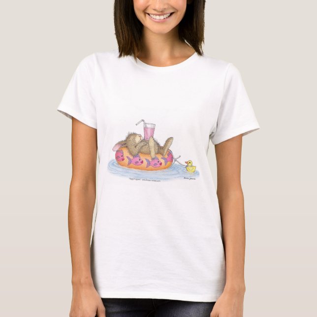 Die Kleidung HappyHoppers® Frauen T-Shirt (Vorderseite)